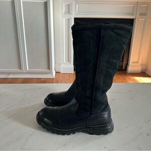 UGG Australia BROOKS # 5490 Tall Shearling Winter Boots, Womens 5 , Black